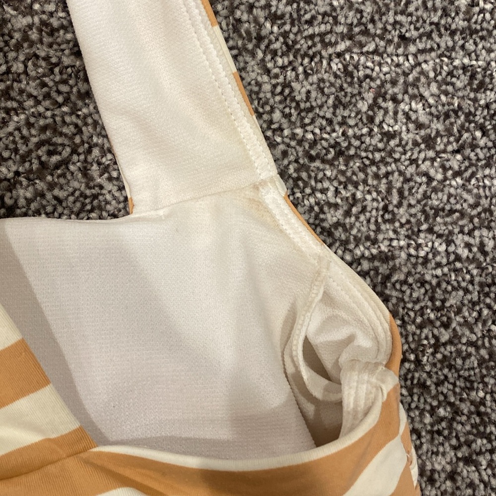 Striped Roxy bikini top - Picture 4 of 5